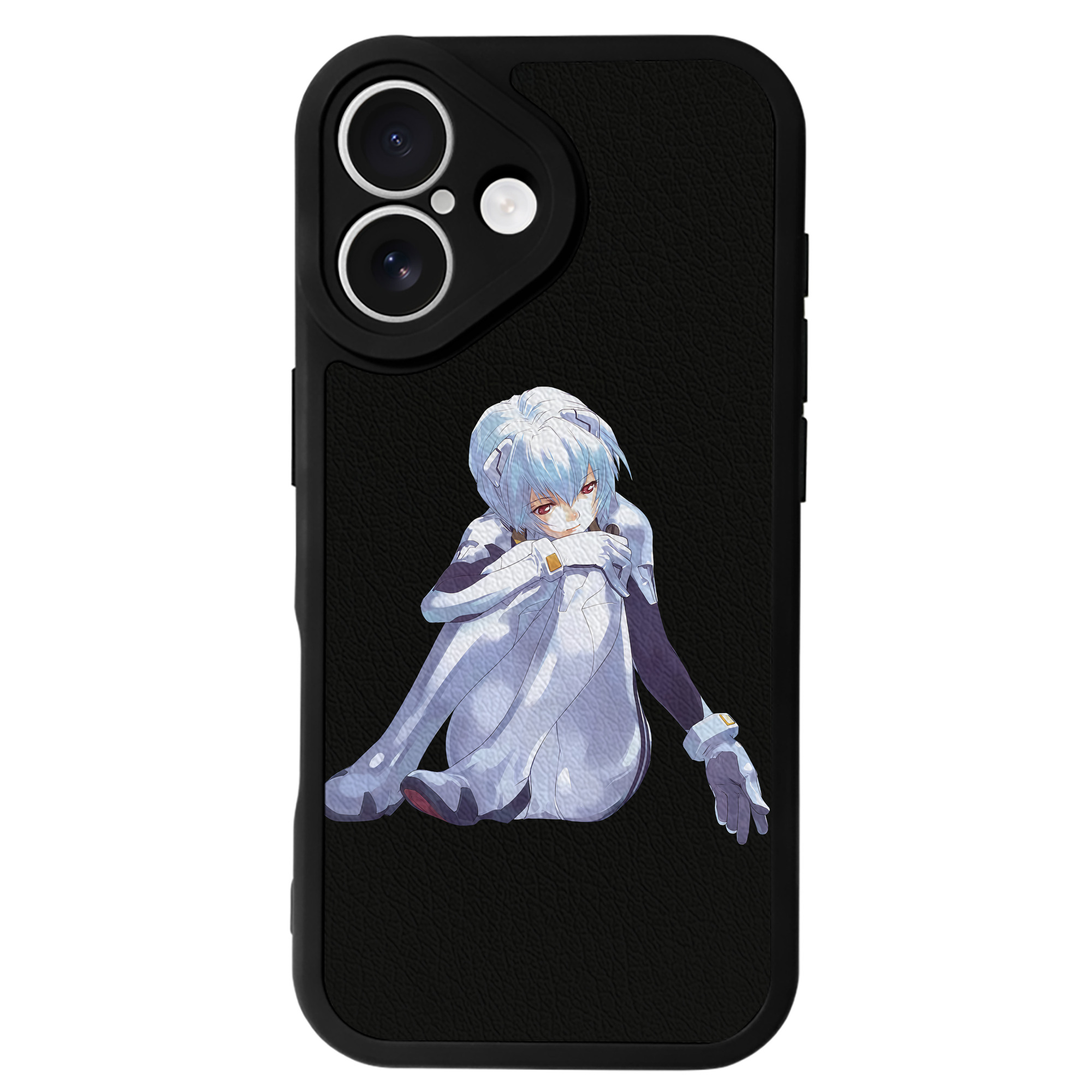 （画像用） EVA 新世紀エヴァンゲリオン 【iPhone 16シリーズ対応】シリコンスマホケース（レザー調） 材質：シリコン